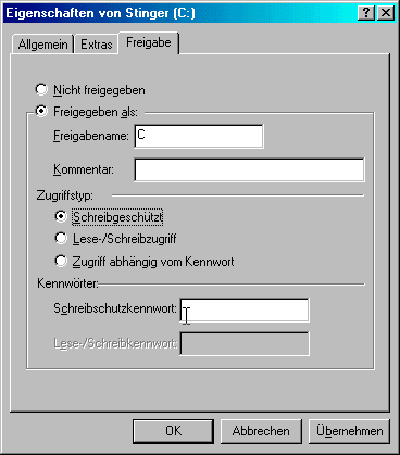 Auf dem Desktop: Arbeitsplatz [Doppelklick]/ [Rechter Mausklick] Laufwerk oder Verzeichnis